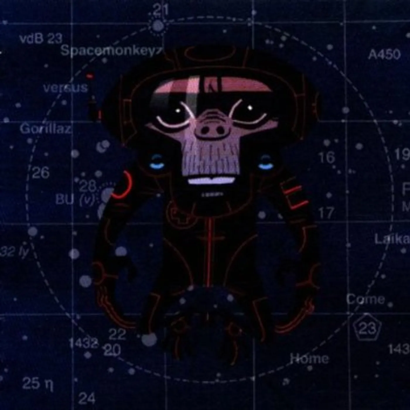 SPACE MONKEYS VS GORILLAZ: LAIKA COME HOME CD