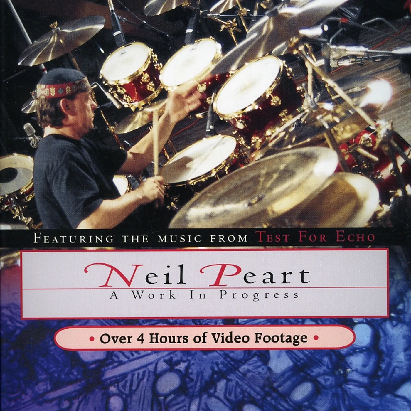 Neil Peart WORK IN PROGRESS DVD
