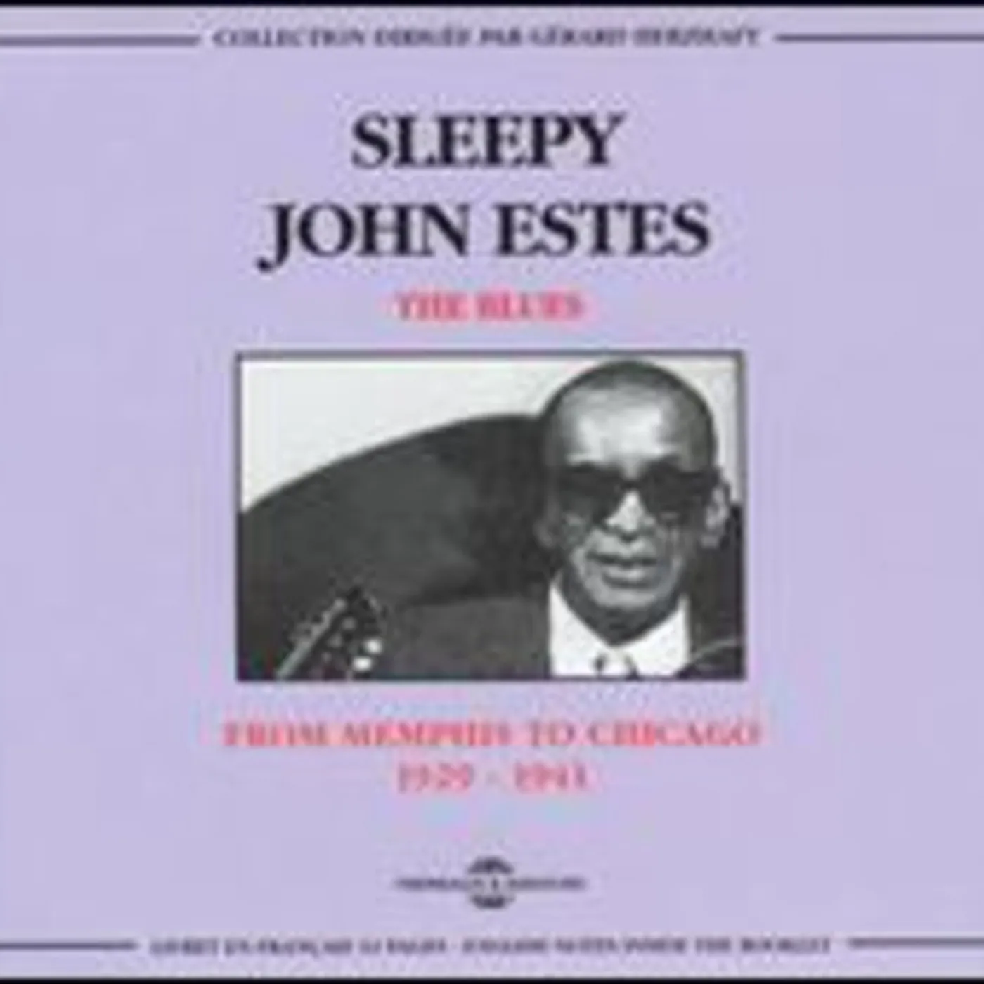 Sleepy John Estes FROM MEMPHIS TO CHICAGO 1929-1941 CD