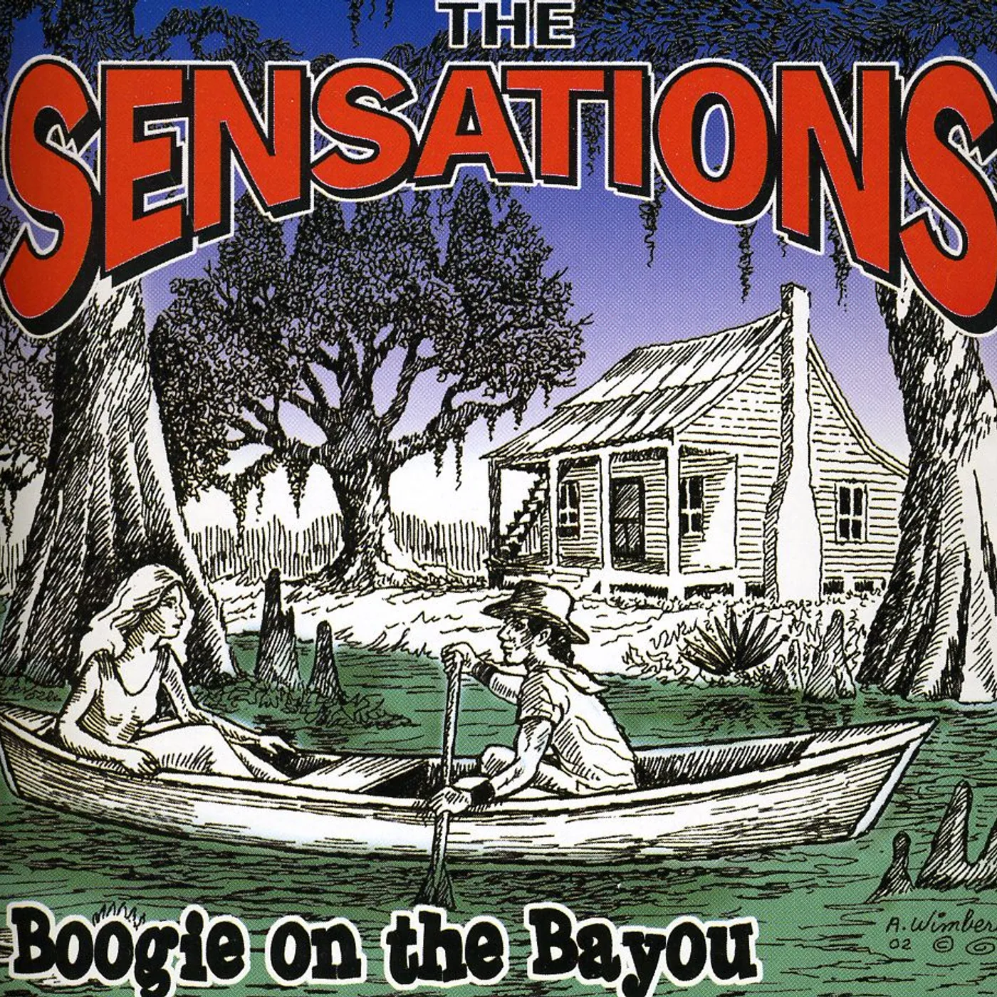 sensations BOOGIE ON THE BAYOU CD