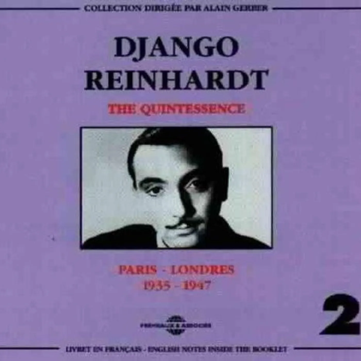 Django Reinhardt PARIS TO LONDRES 1935-1947 CD