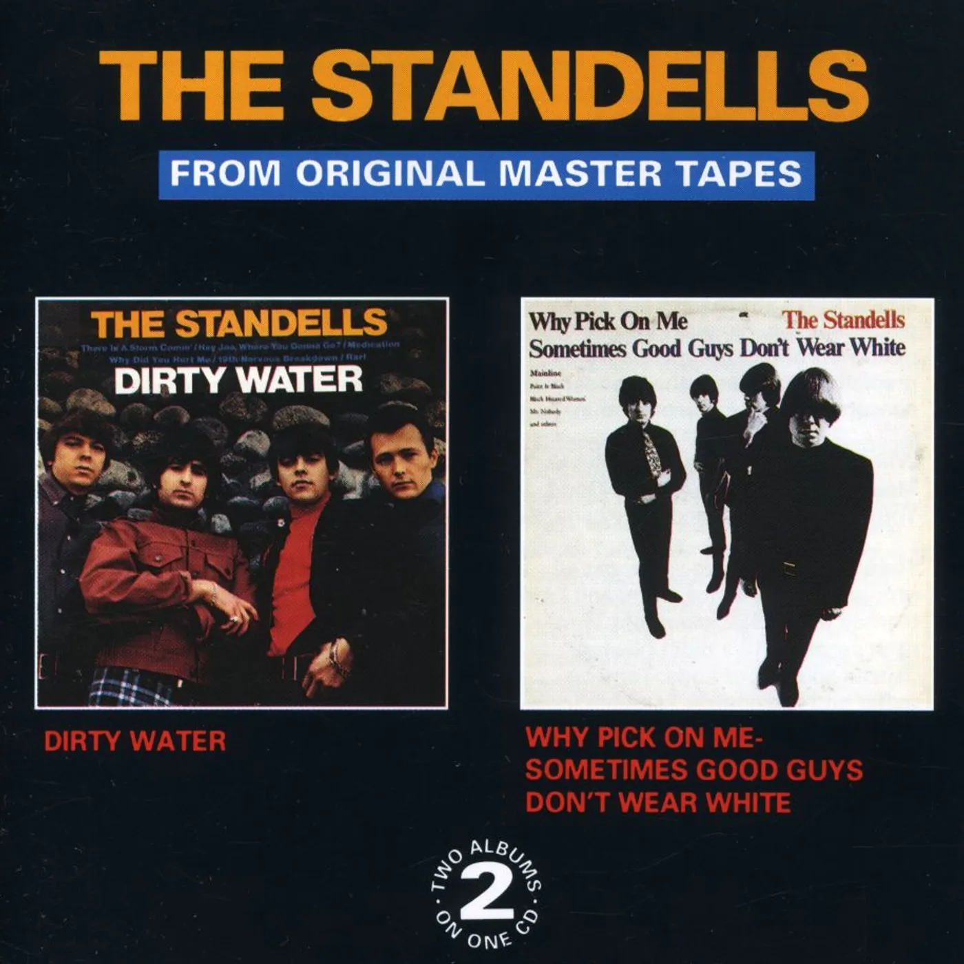 The Standells DIRTY WATER / WHY PICK ON ME SOMETIMES GOOD GUYS CD