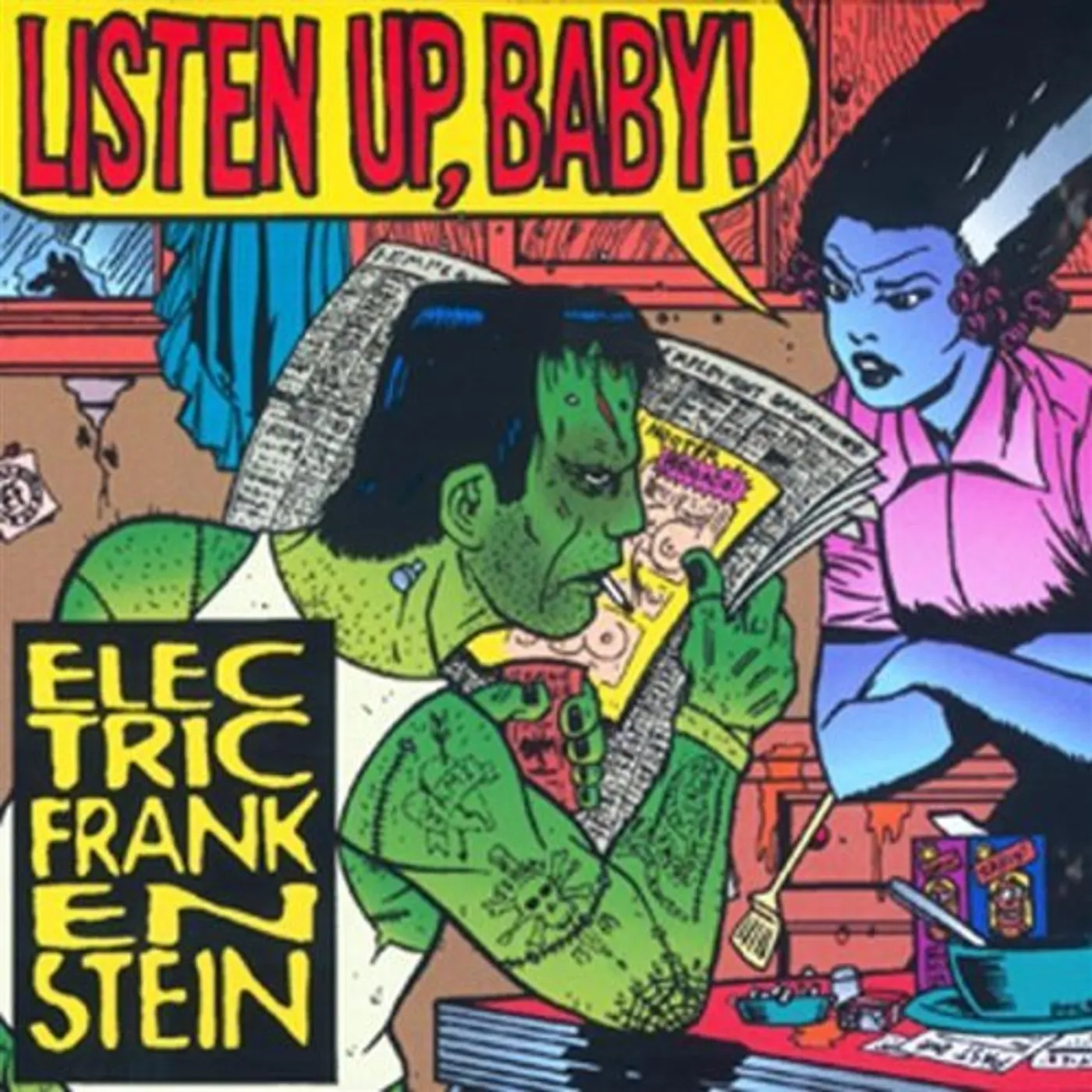 Electric Frankenstein LISTEN UP BABY CD