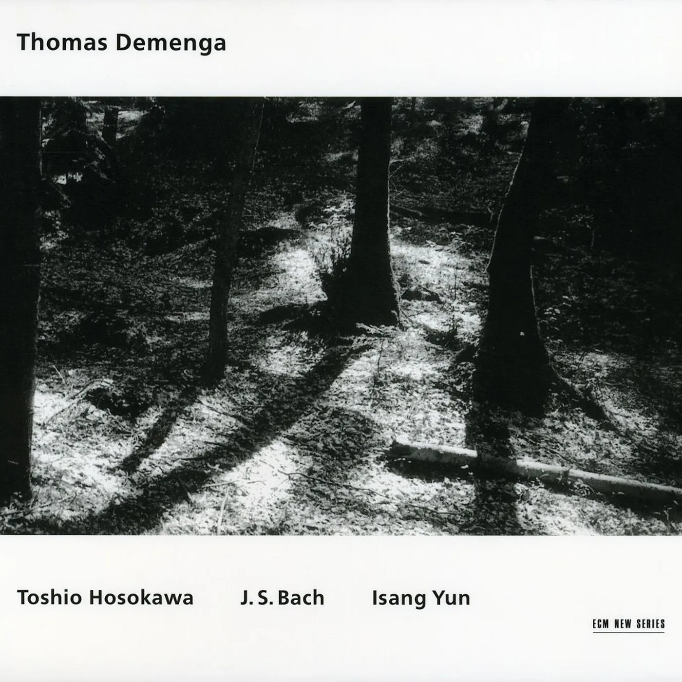 Thomas Demenga HOSOKAWA / BACH / YUN CD