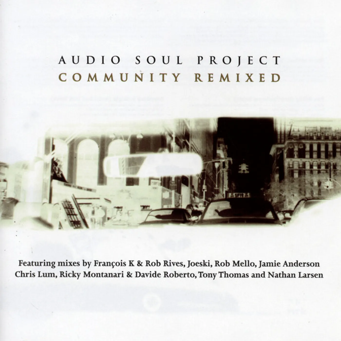 Audio Soul Project COMMUNITY REMIXED CD