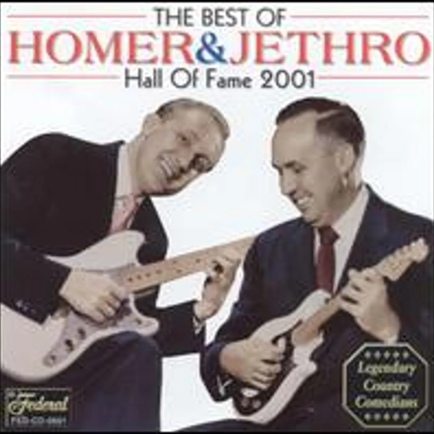 Homer & Jethro BEST OF: HALL OF FAME 2001 CD