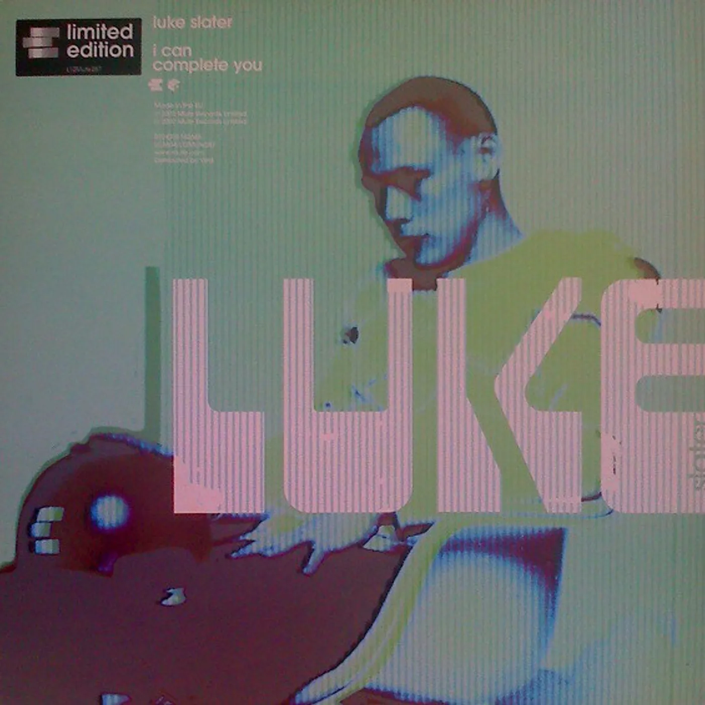 Luke Slater I CAN COMPLETE YOU Vinyl Record