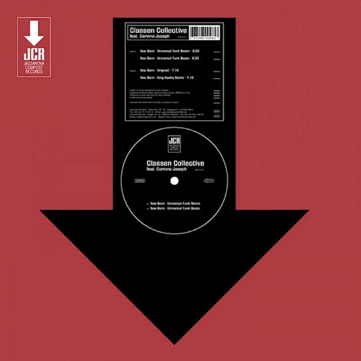 Classen Collective NEW BORN Vinyl Record