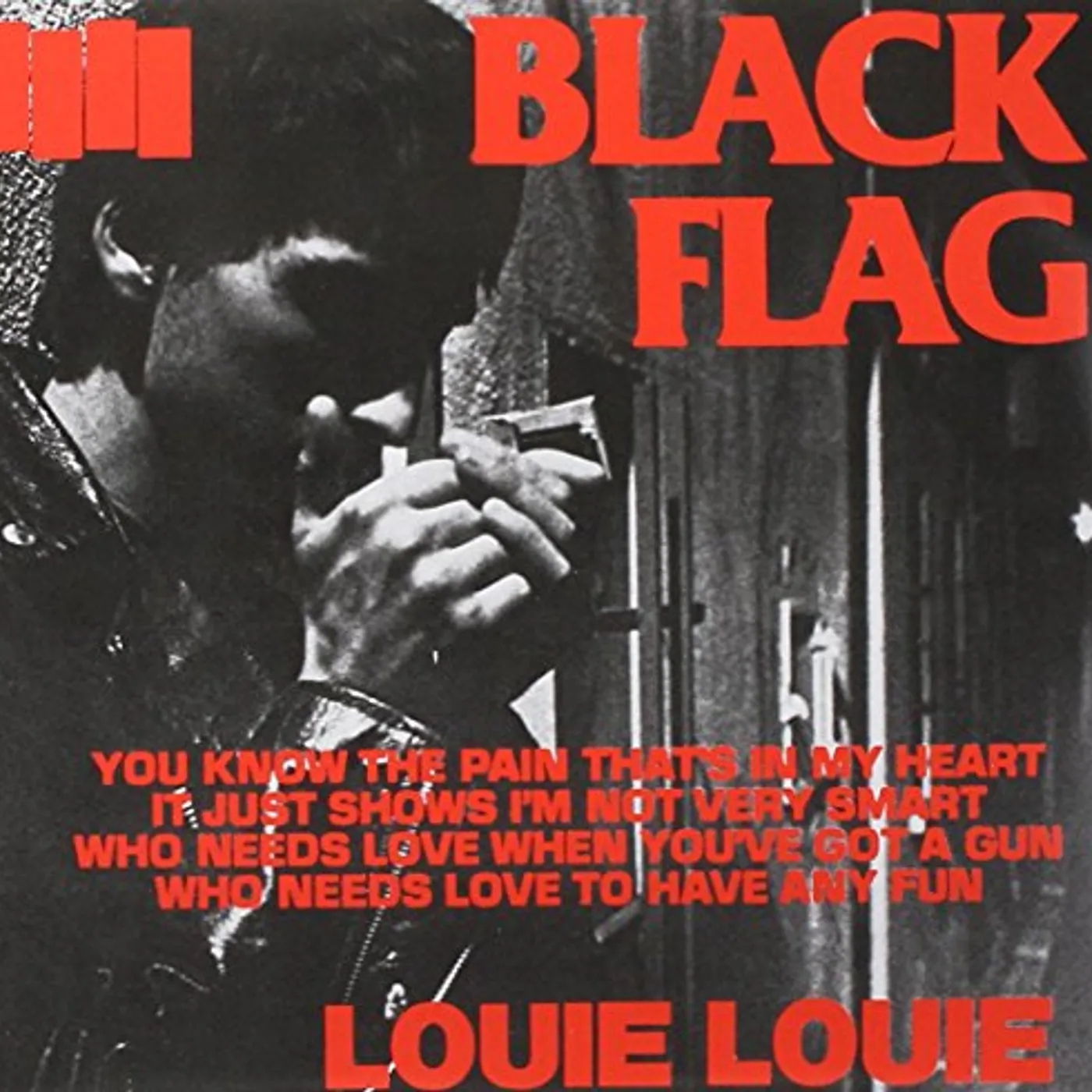 Black Flag Louie Louie Vinyl Record
