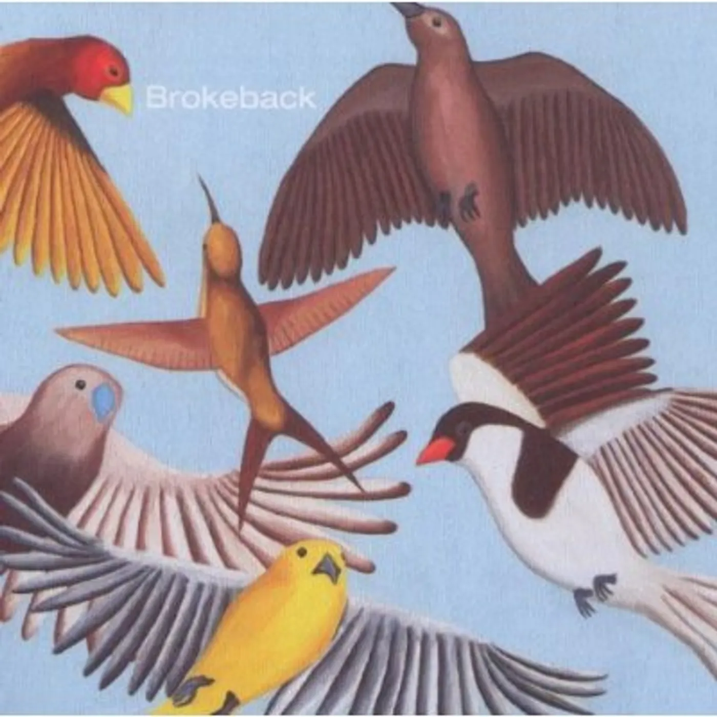 Brokeback LOOKS AT THE BIRD CD