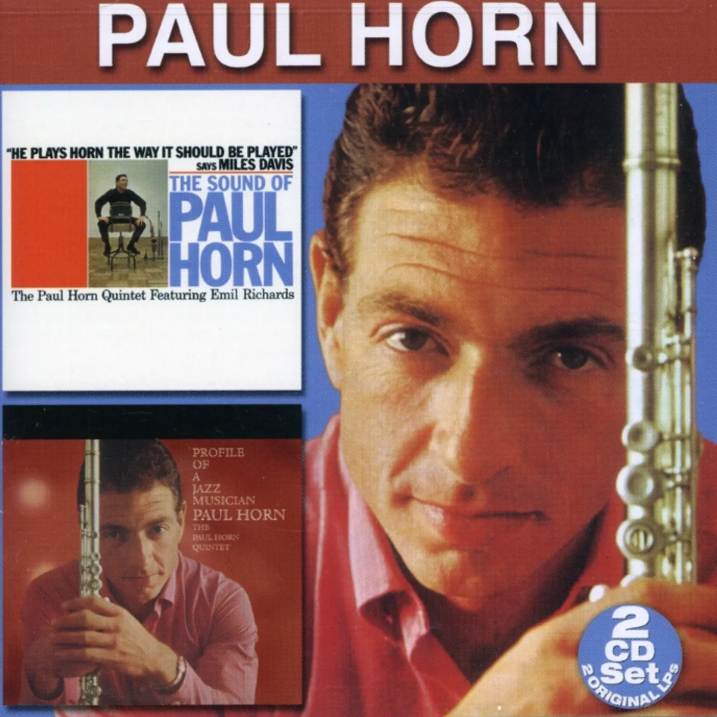Paul Horn SOUND OF: PROFILE OF A JAZZ MUSICIAN CD