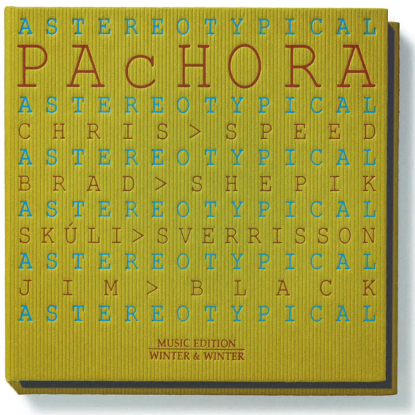 Pachora ASTEREOTYPICAL CD