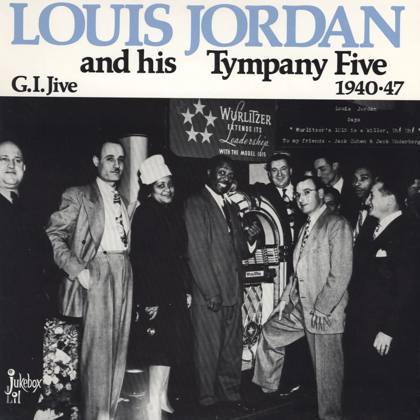 Louis Jordan G.I. JIVE 1940-47 Vinyl Record