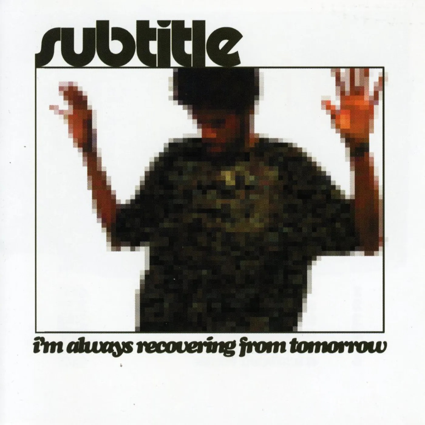 Subtitle I'M ALWAYS RECOVERING FROM TOMORROW CD