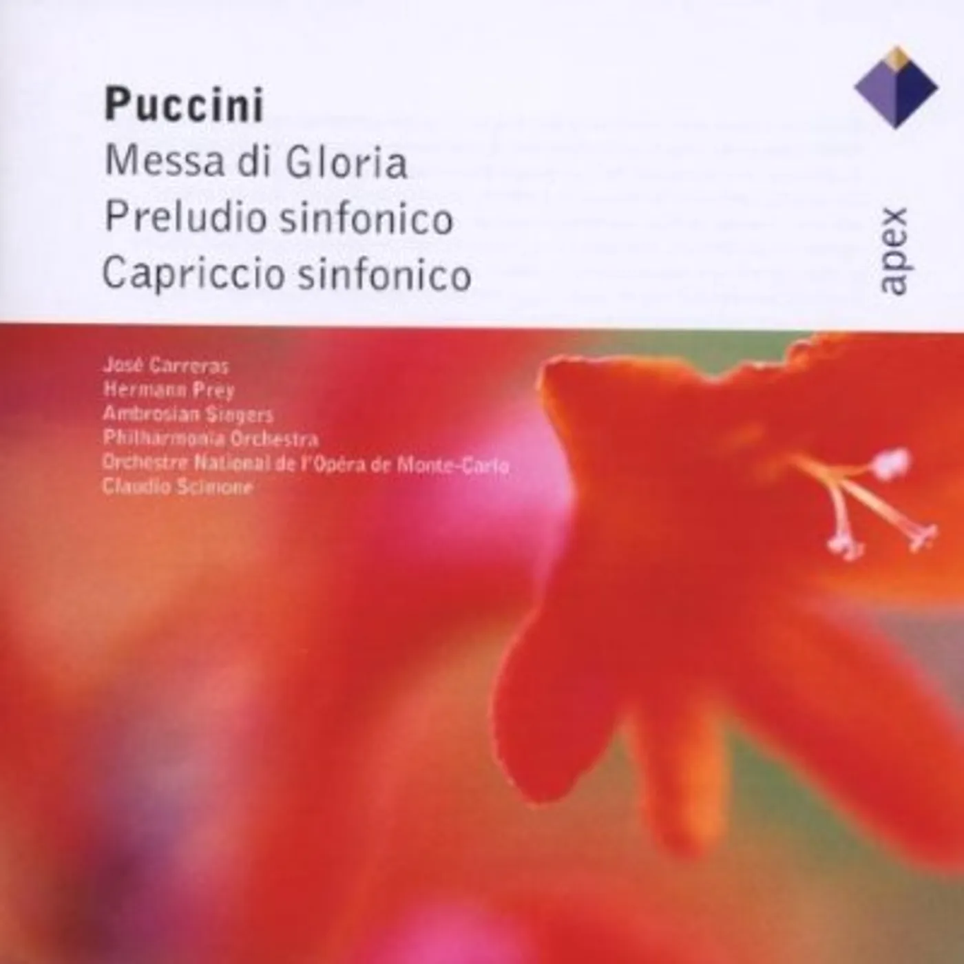 G. Puccini MESSA DI GLORIA/CAPRICCIO CD