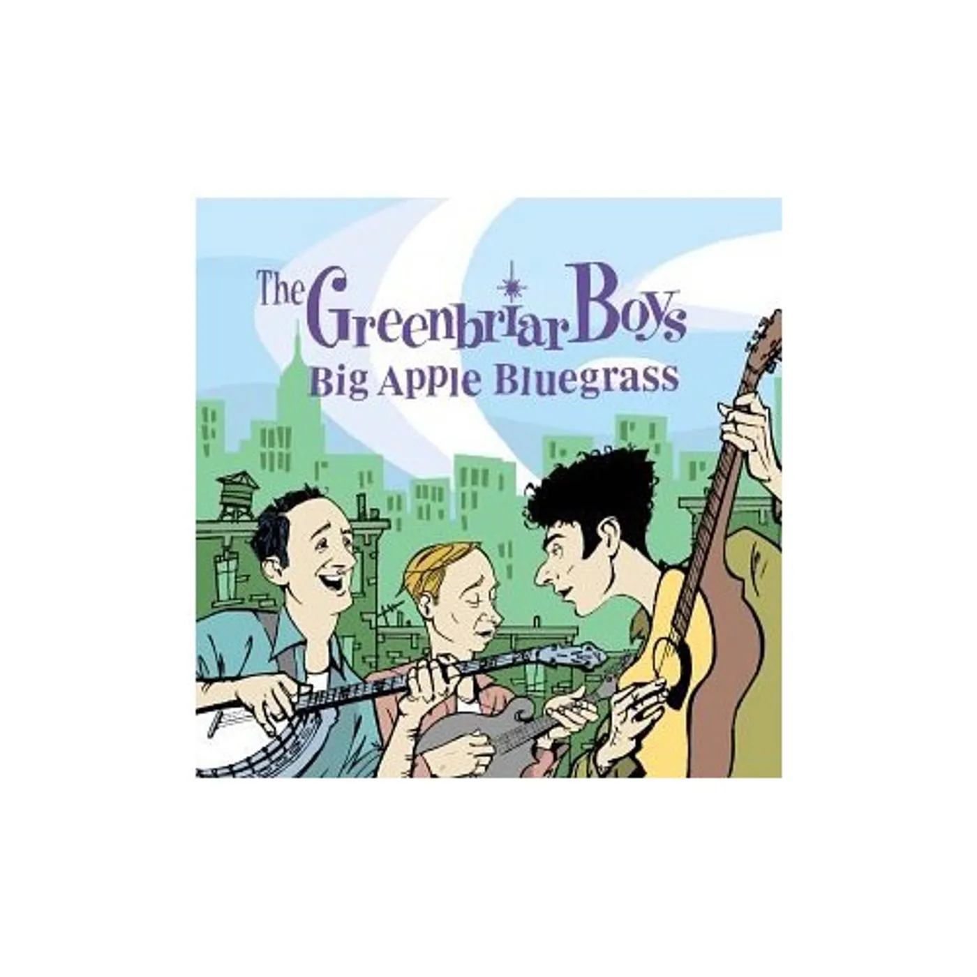 Greenbriar Boys BIG APPLE BLUEGRASS CD