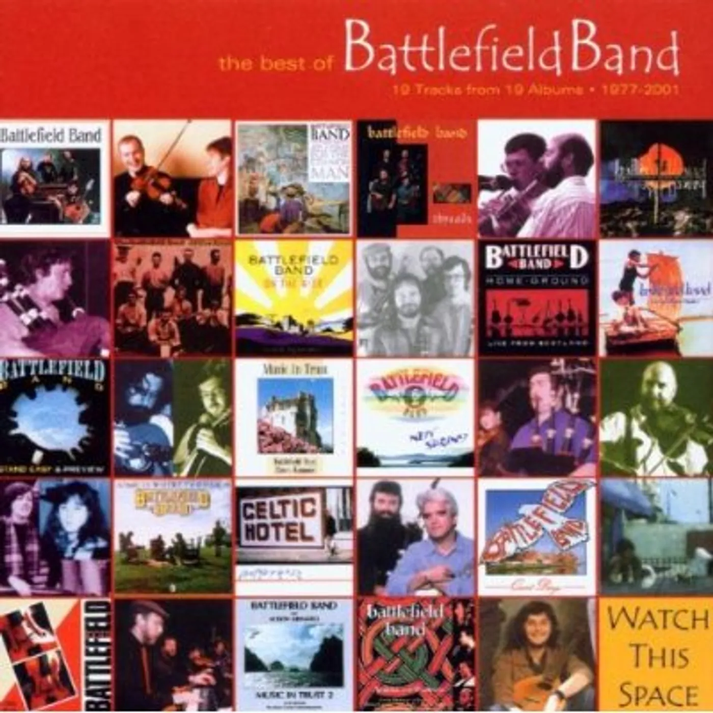 BEST OF BATTLEFIELD BAND / TEMPLE RECORDS: A 25 CD