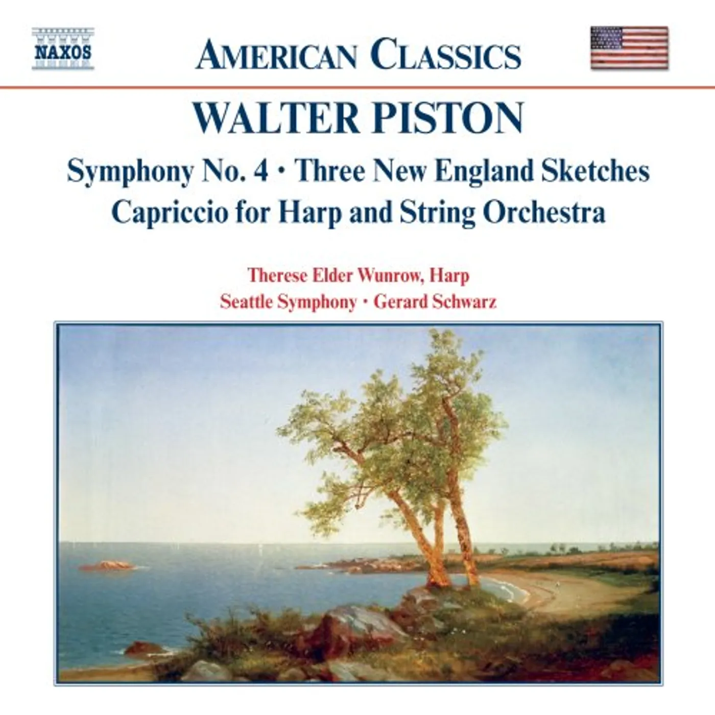Walter Piston SYMPHONY NO. 4 CD