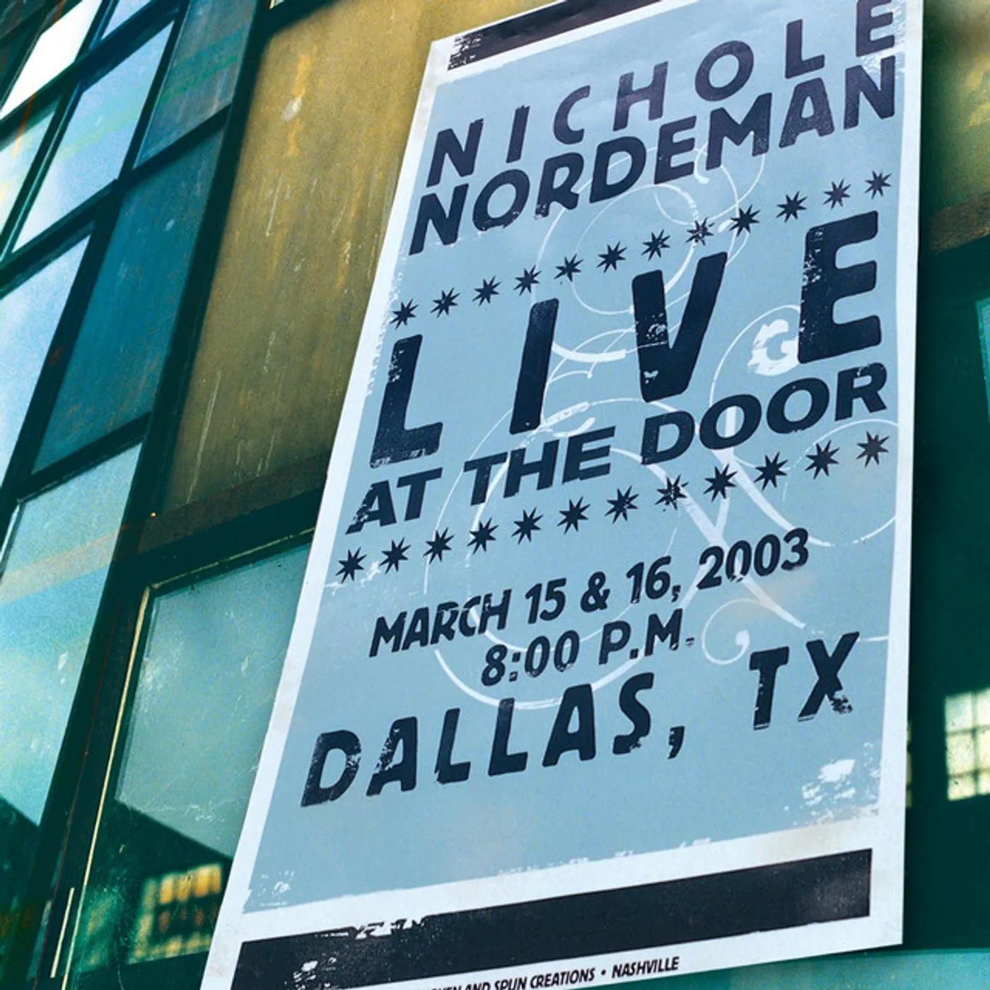 Nichole Nordeman LIVE AT THE DOOR CD