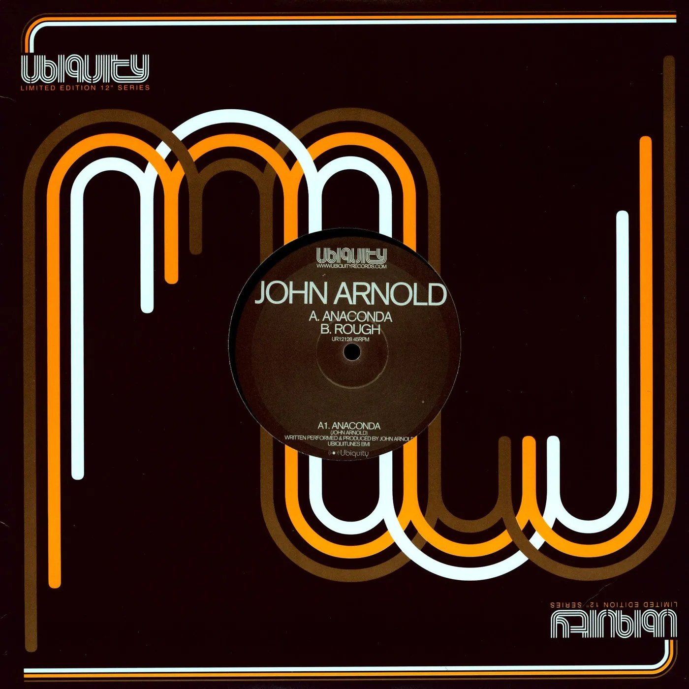 John Arnold ROUGH / ANACONDA (SINGLE) Vinyl Record
