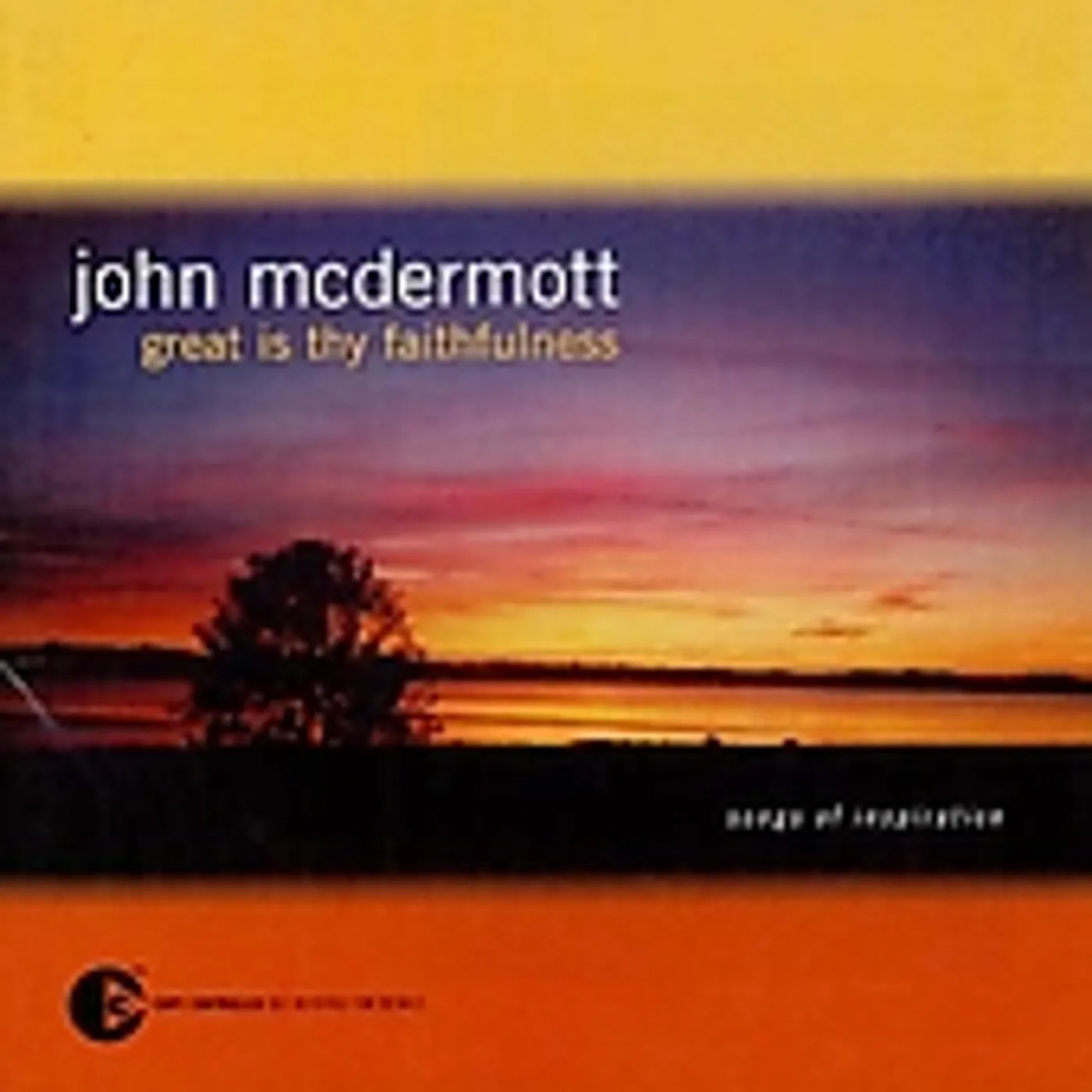 John McDermott GREAT IS THY FAITHFULNESS CD