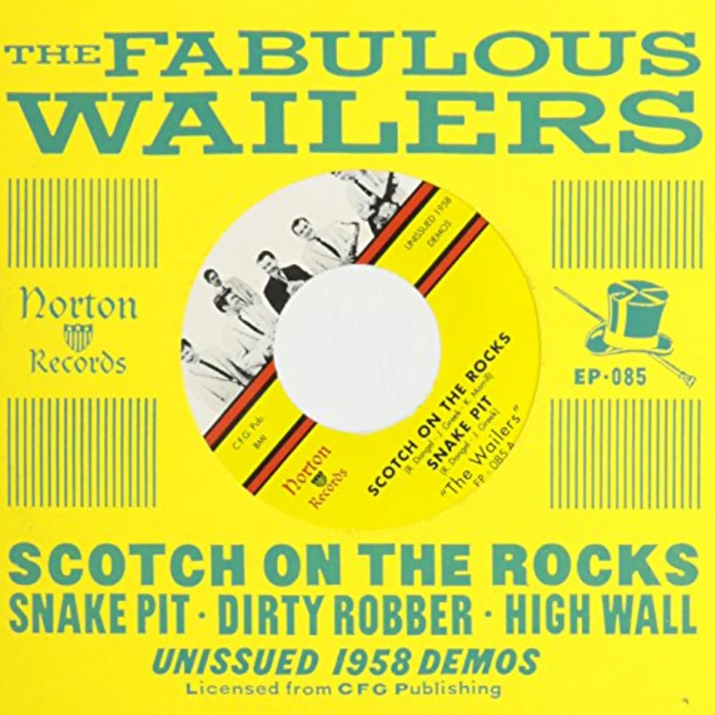 The Wailers SCOTCH ON THE ROCKS Vinyl Record