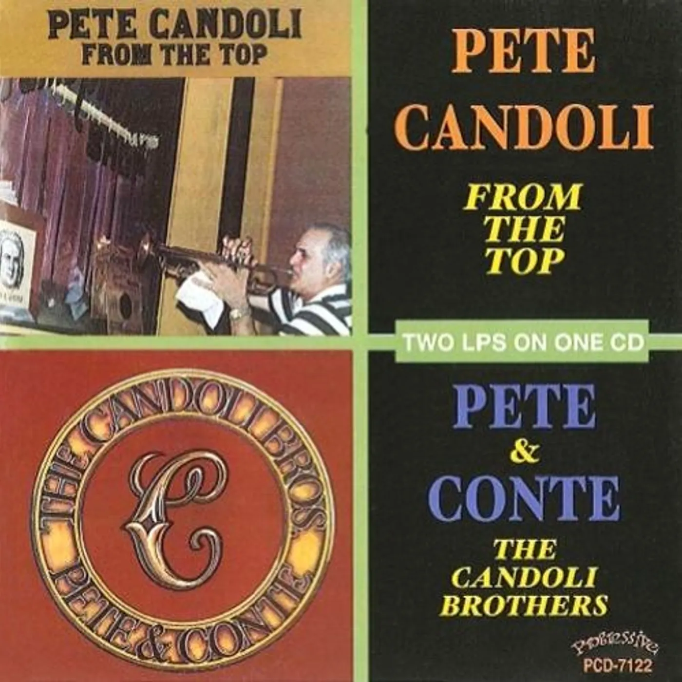 Pete Candoli FROM THE TOP / CANDOLI BROTHERS CD
