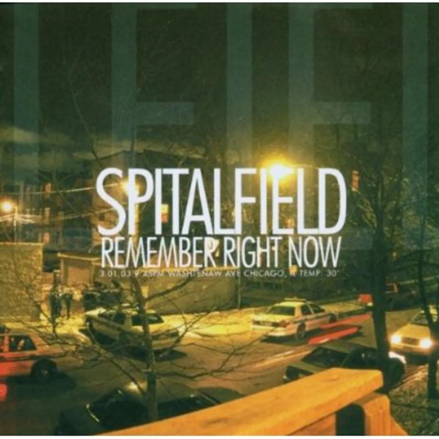 Spitalfield REMEMBER RIGHT NOW CD
