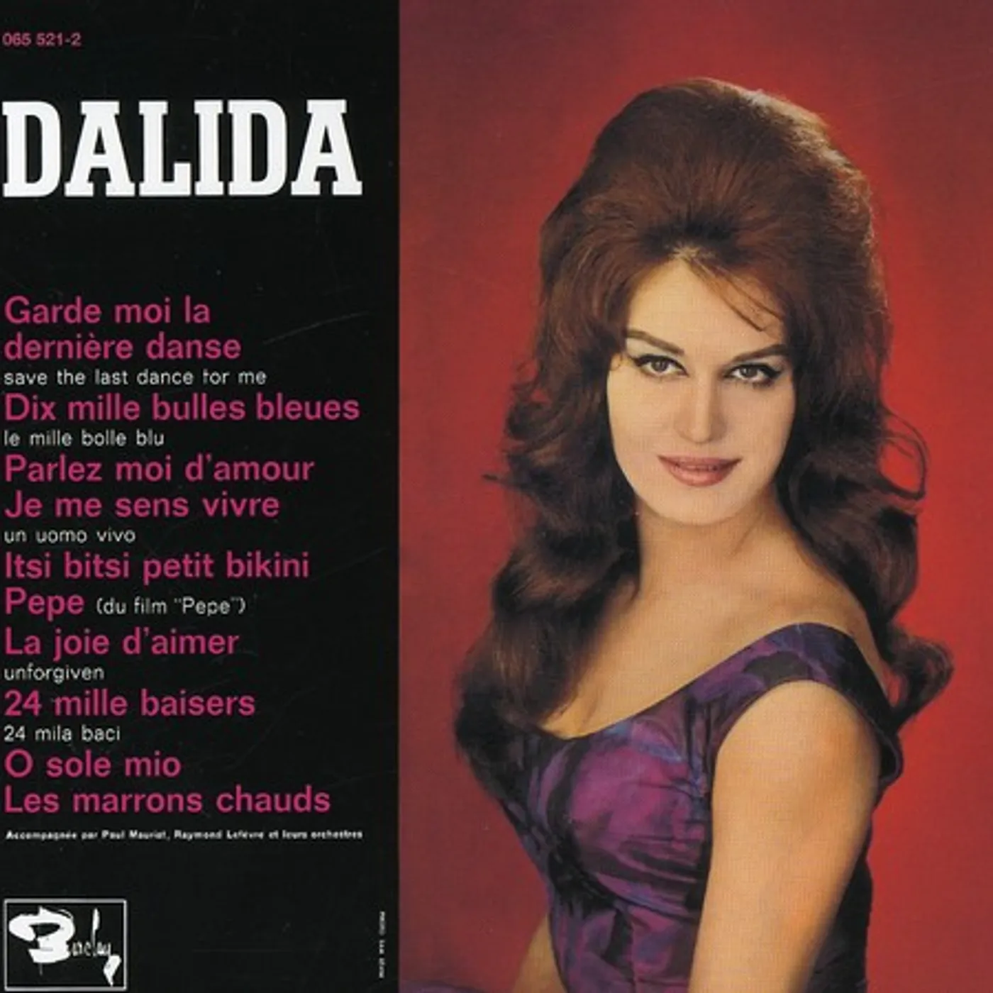 Dalida GARDE MOI LA DERNIERE DANSE CD