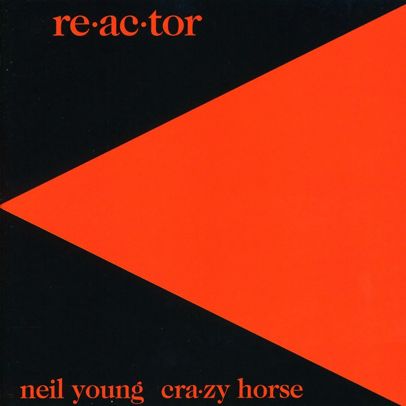 Neil Young & Crazy Horse REACTOR CD