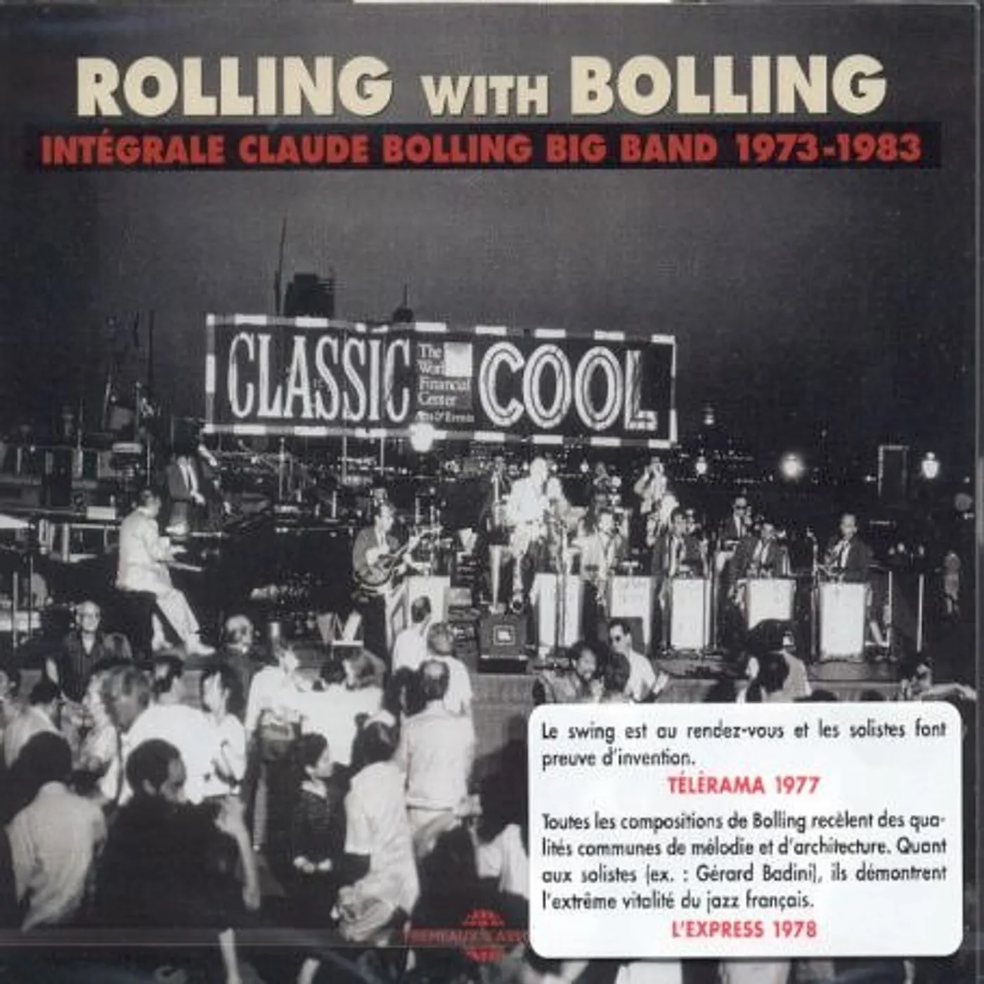 Claude Bolling ROLLING WITH BOLLING 1973-1983 CD
