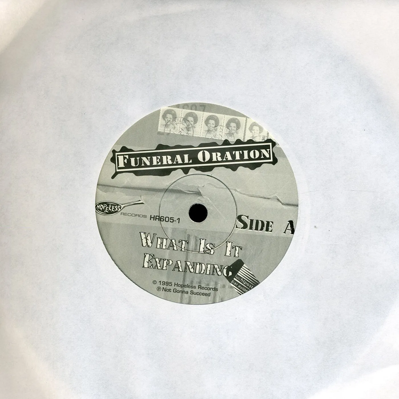 Funeral Oration WHAT IS IT Vinyl Record