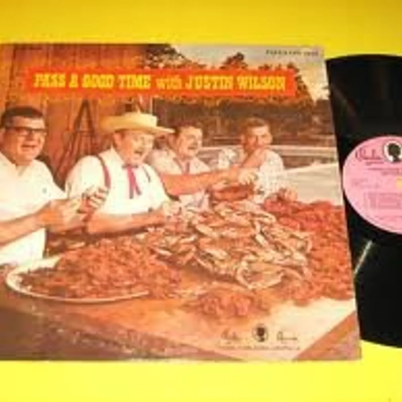 Justin Wilson PASS A GOOD TIME Vinyl Record