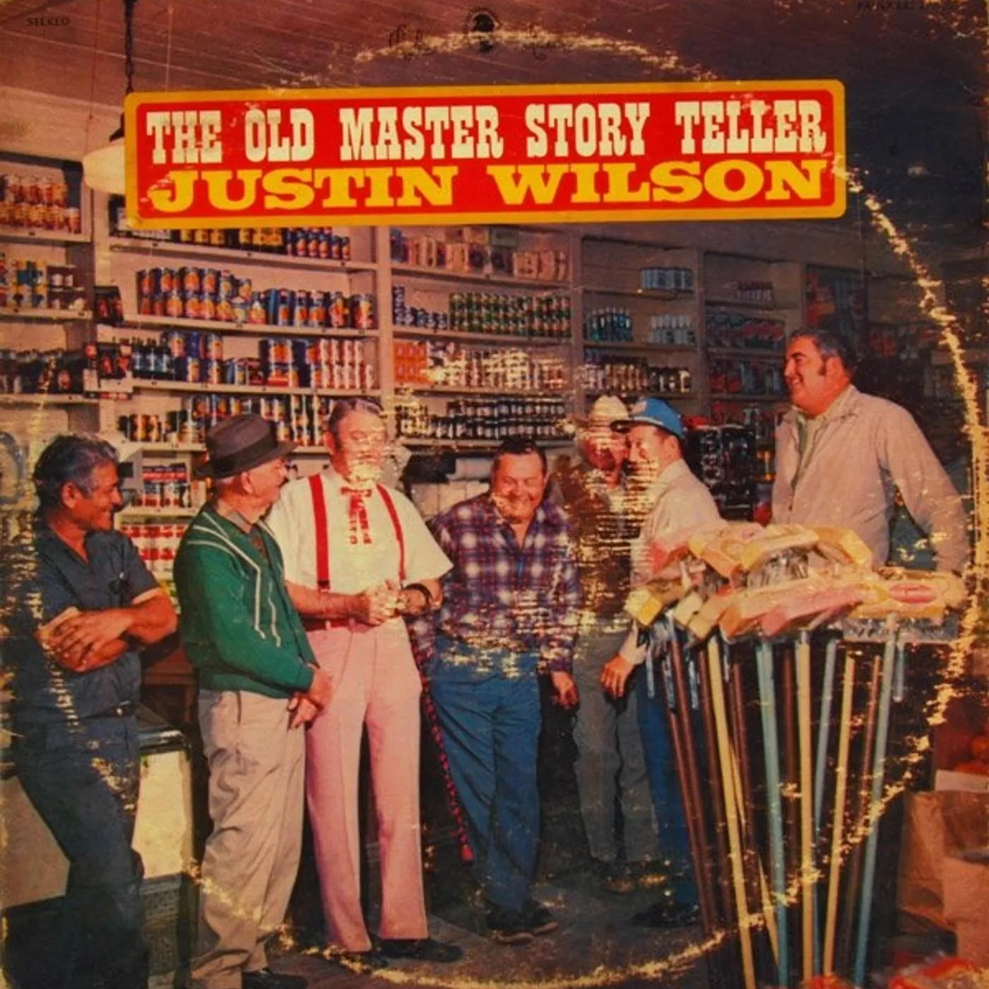 Justin Wilson OLD MASTER STORY TELLER Vinyl Record