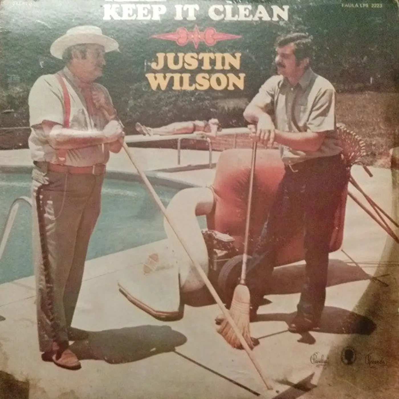 Justin Wilson KEEP IT CLEAN Vinyl Record