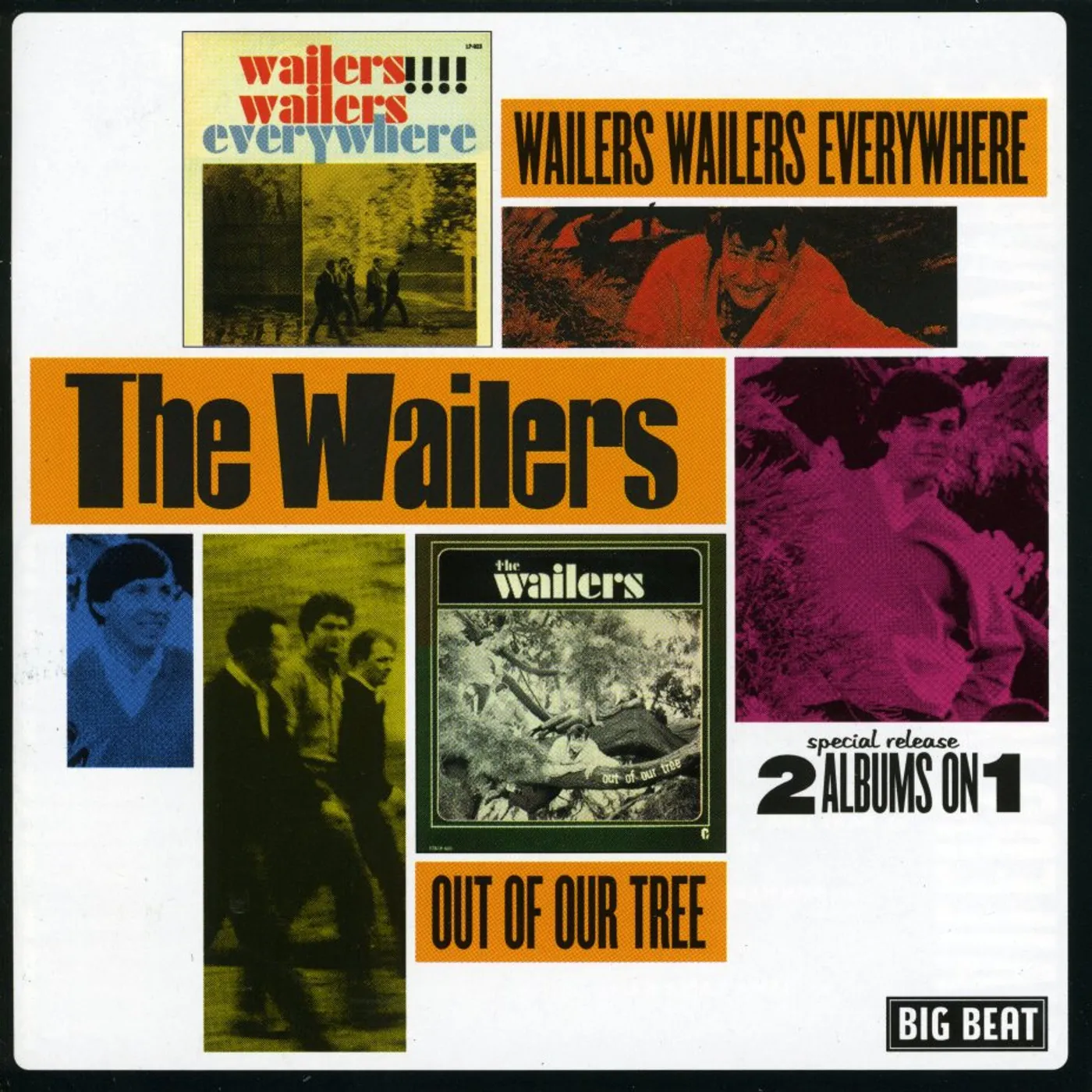 The Wailers WAILERS EVERYWHERE / OUT OF OUR TREE CD