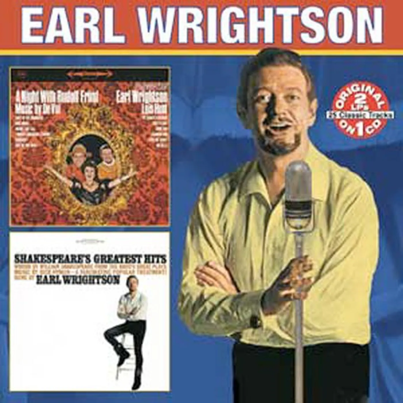 Earl Wrightson NIGHT WITH RUDOLPH FRIMI: SHAKESPEARE'S G.H. CD