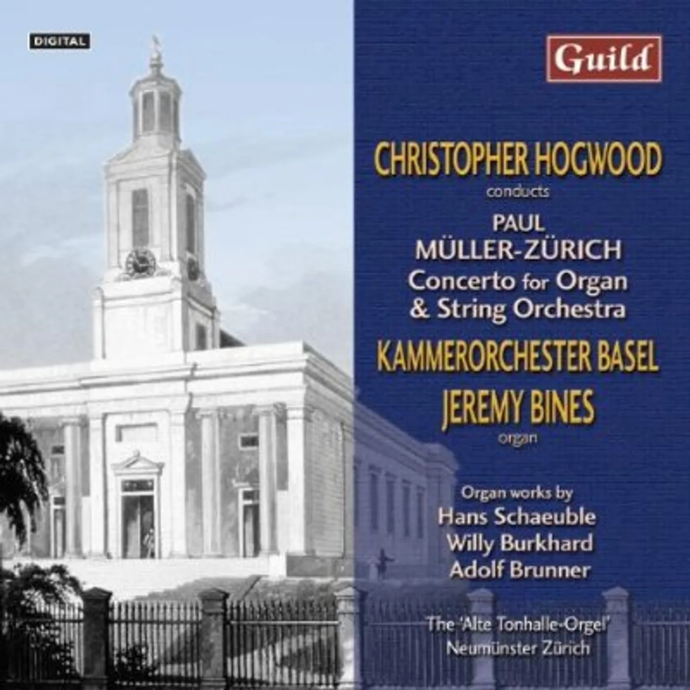 Various Artists  MULLER-ZURICH PAUL (1898-1993): CONCERTO FOR ORGAN AND STRING ORCHESTRA OP.28 (W.BASEL CHAMBE CD