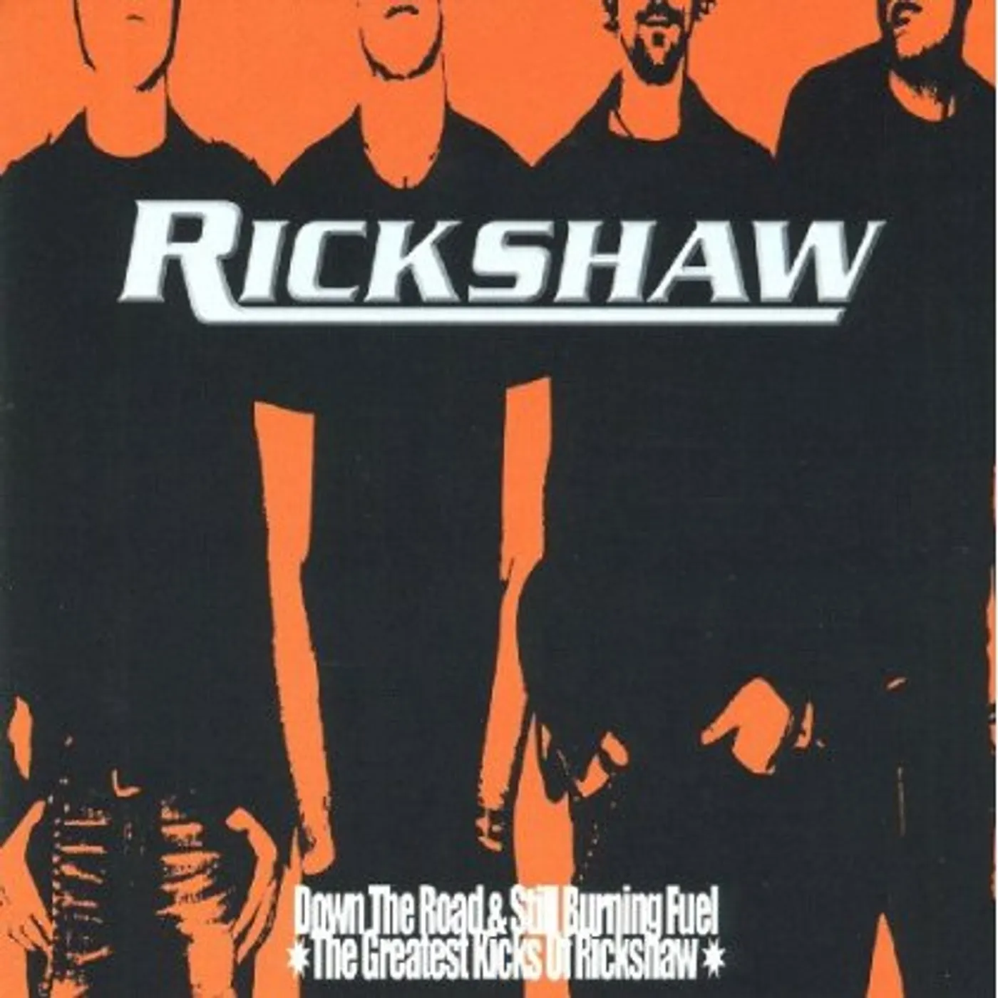 Rickshaw DOWN THE ROAD & STILL BURNING FUEL CD