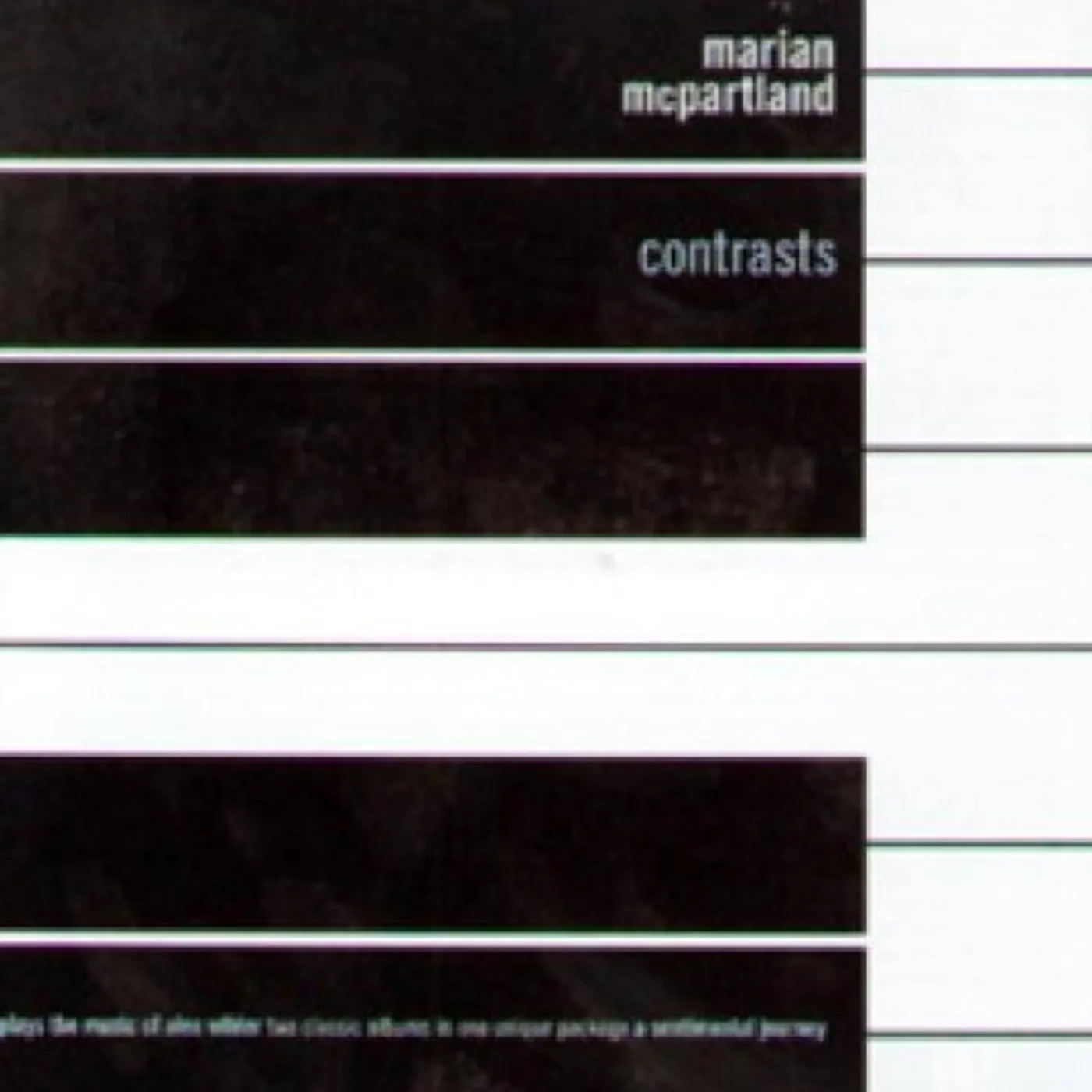 Marian McPartland CONTRASTS CD