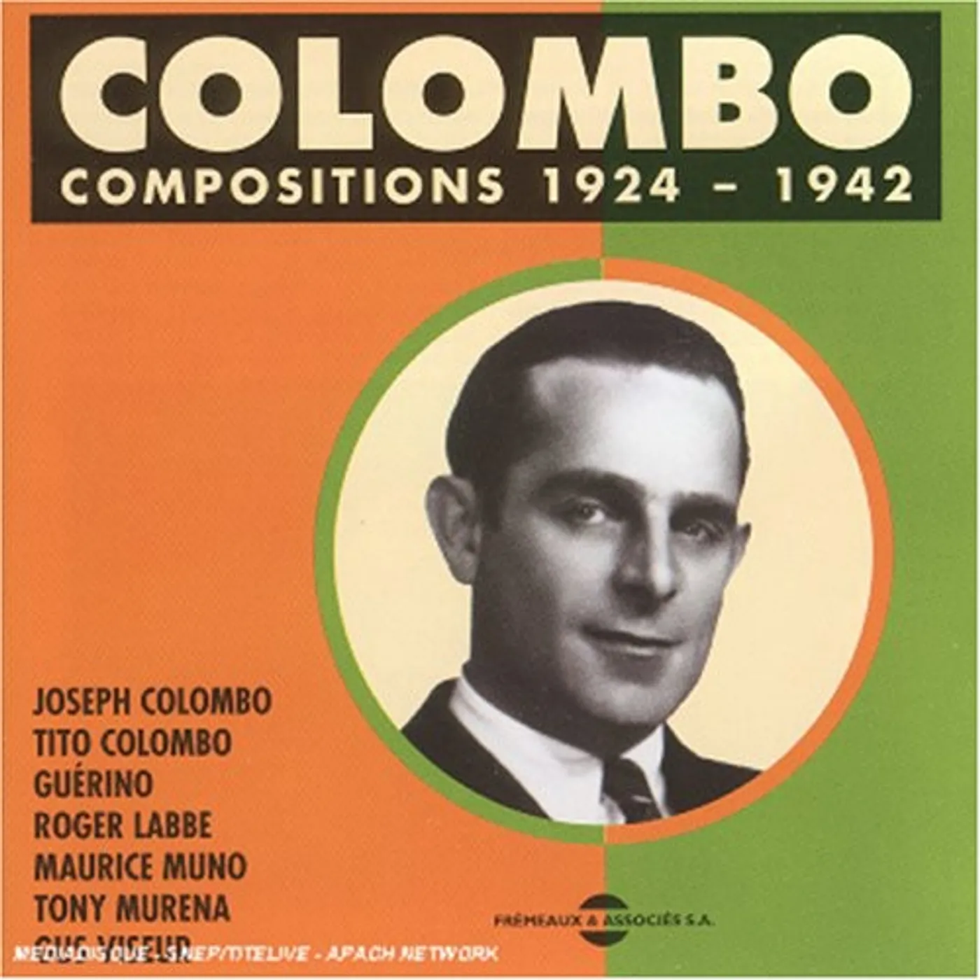Colombo COMPOSITIONS 1924-1942 CD
