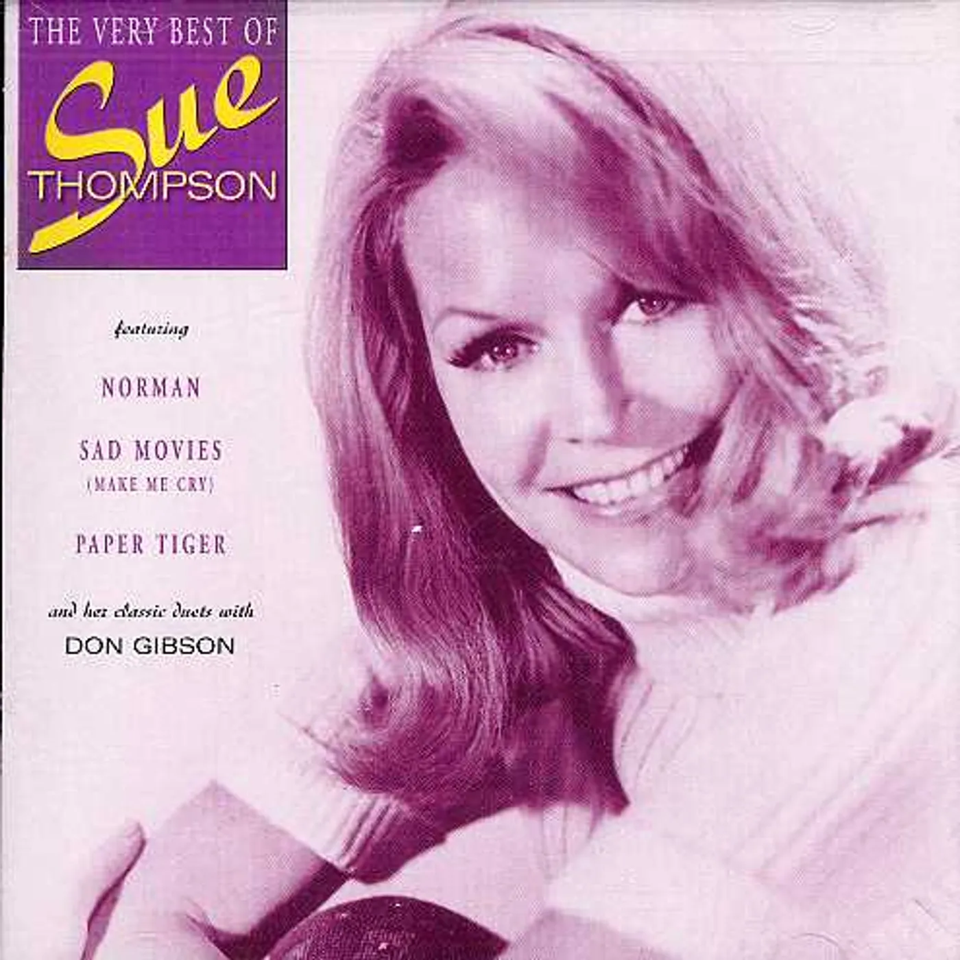 Sue Thompson VERY BEST OF CD