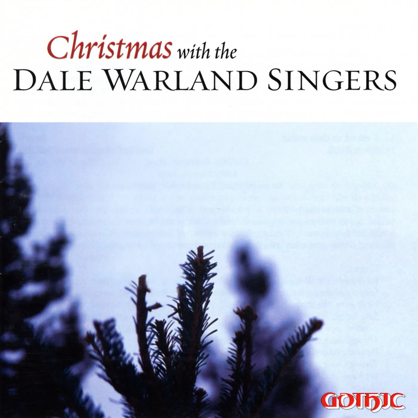 CHRISTMAS WITH THE DALE WARLAND SINGERS CD