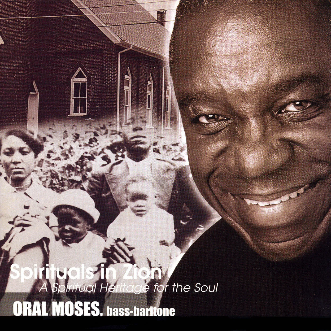 Oral Moses SPIRITUALS IN ZION CD