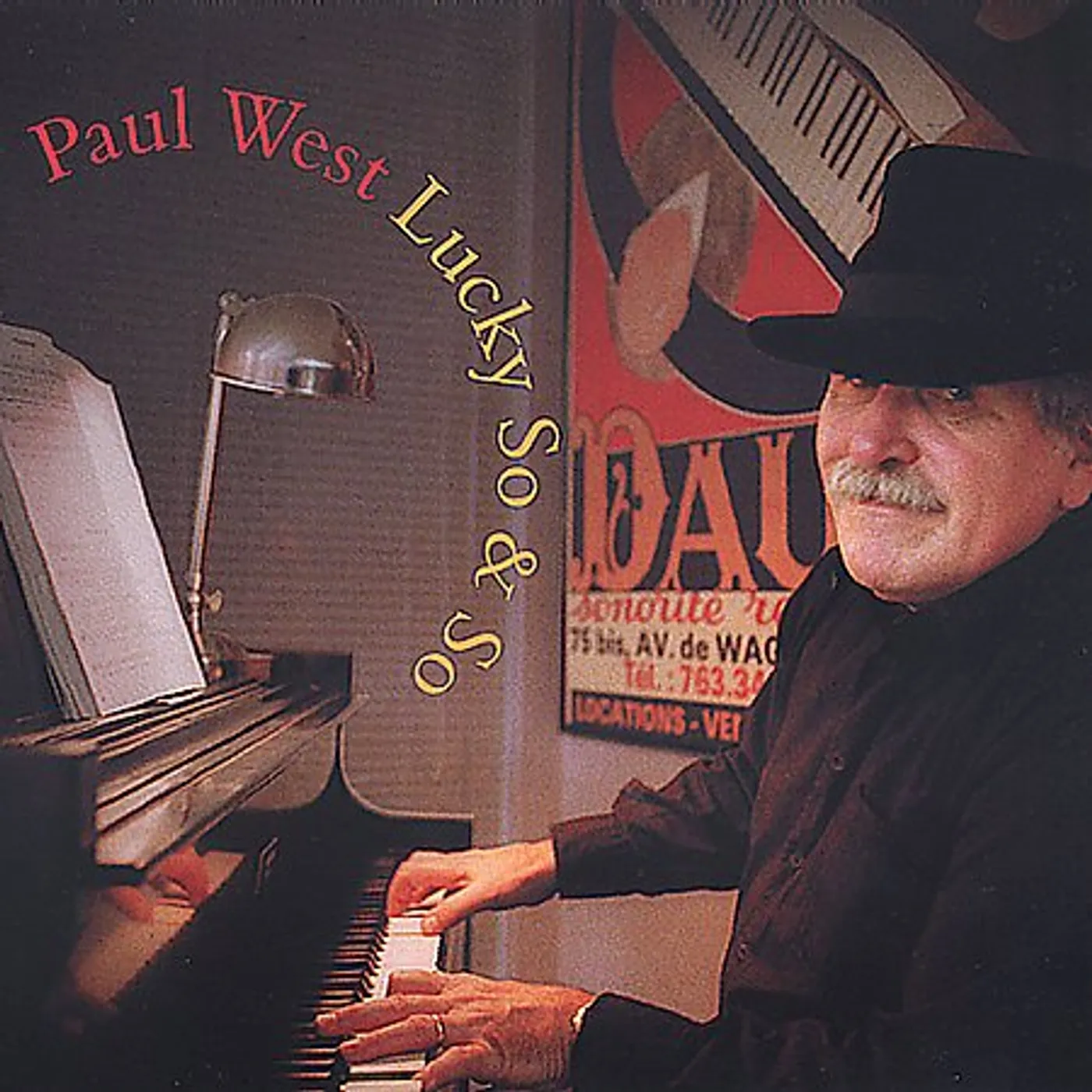 Paul West LUCKY SO & SO CD
