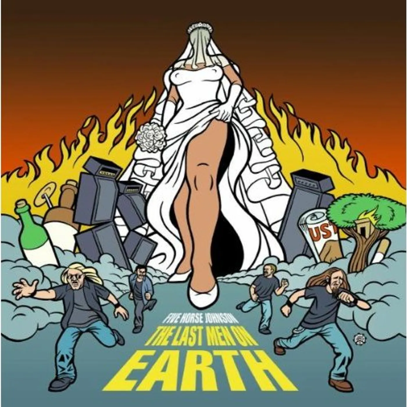 Five Horse Johnson LAST MEN ON EARTH CD
