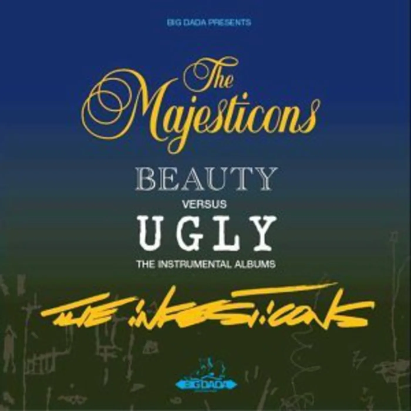 Majesticons Vs Infesticons BEAUTY VS UGLY: THE INSTRUMENTALS Vinyl Record