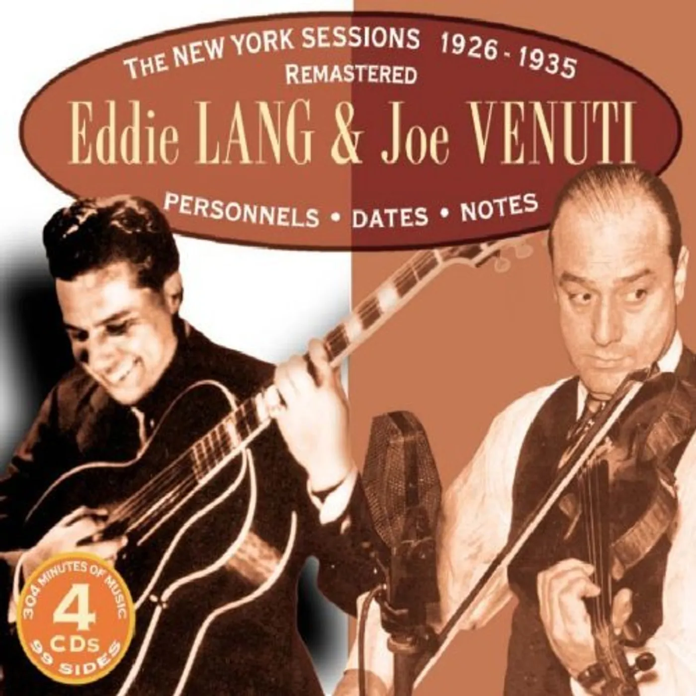 Joe Venuti & Eddie Lang NEW YORK SESSIONS 1926-1935 CD