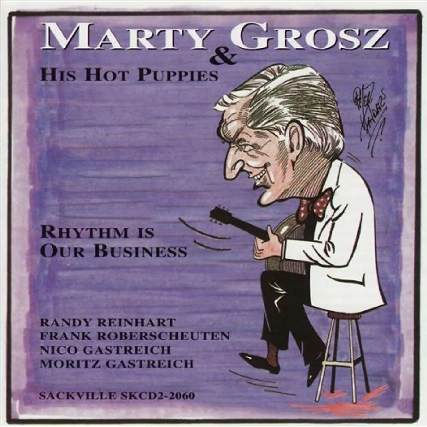 Marty Grosz RHYTHM IS OUR BUSINESS CD