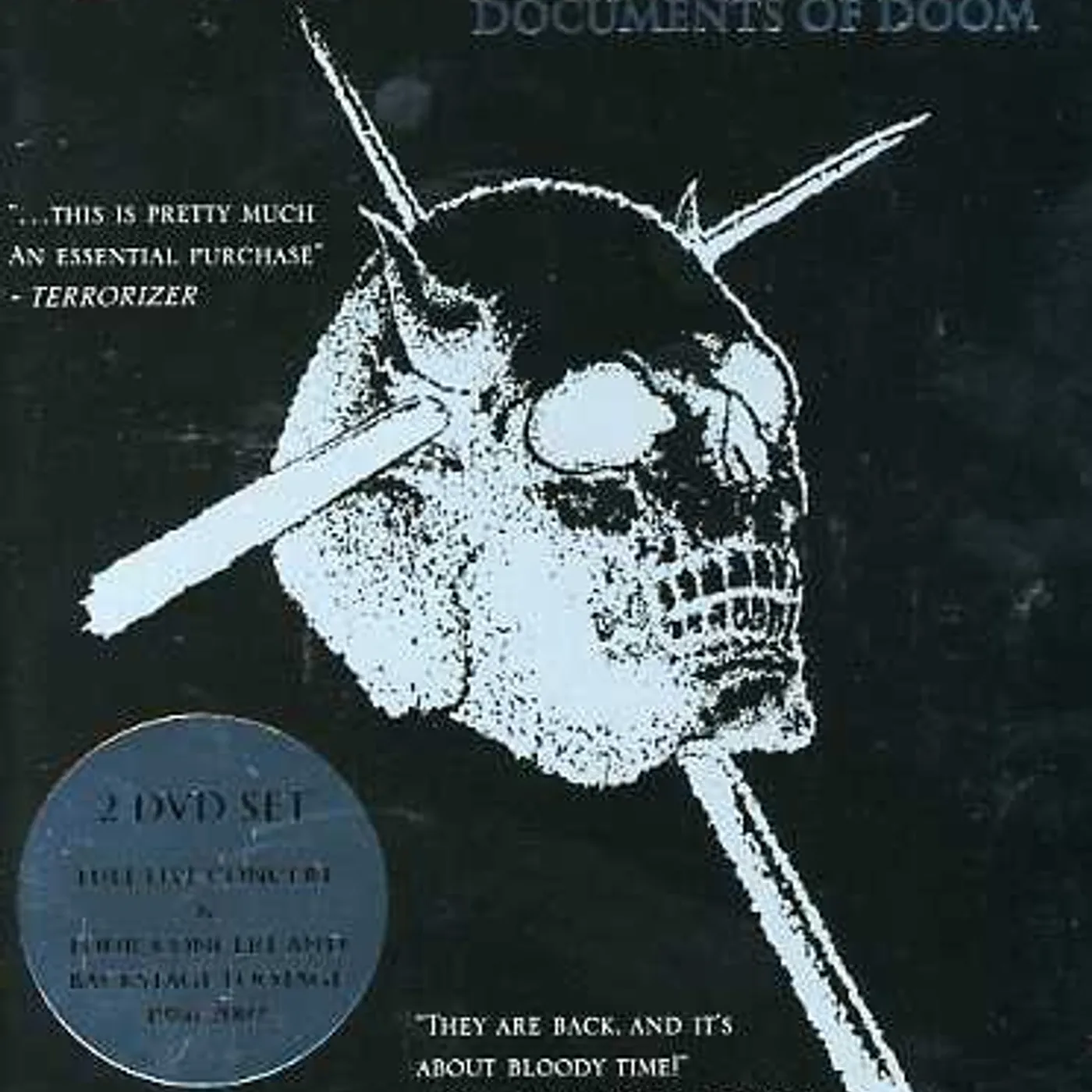 Candlemass DOCUMENTS OF DOOM DVD